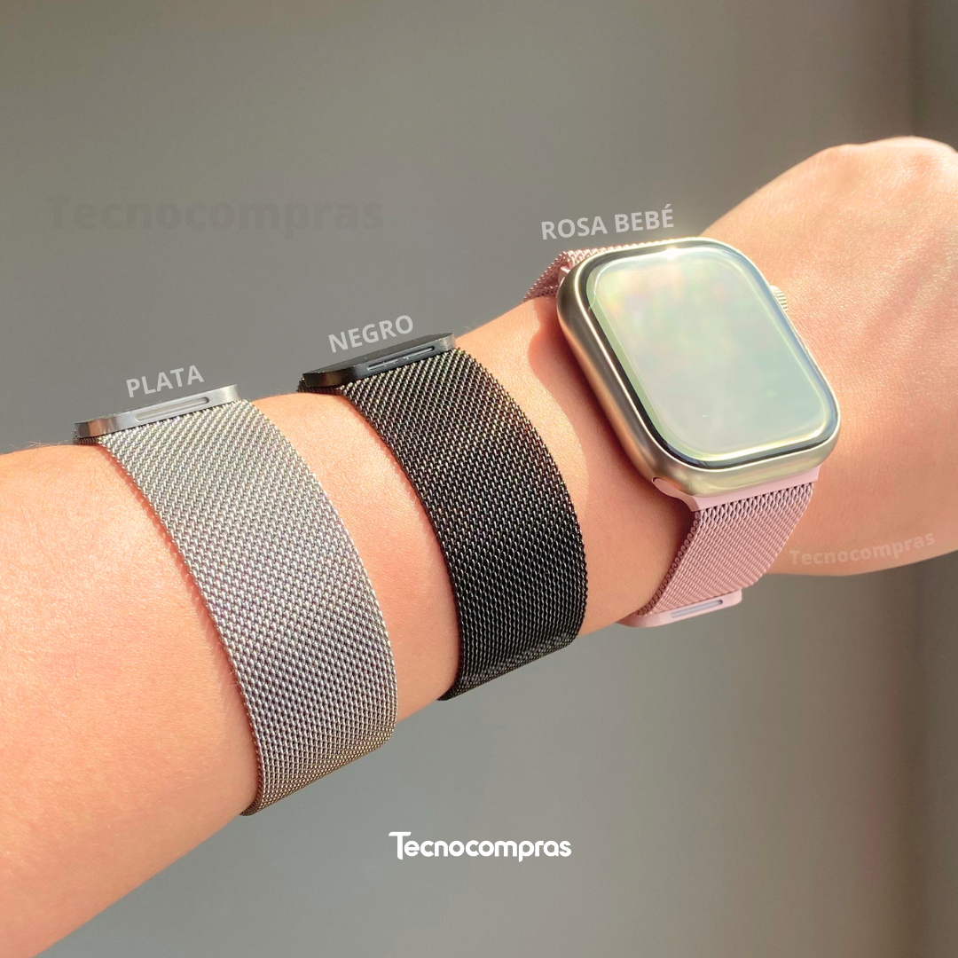 Correa Metálica Milanese Loop