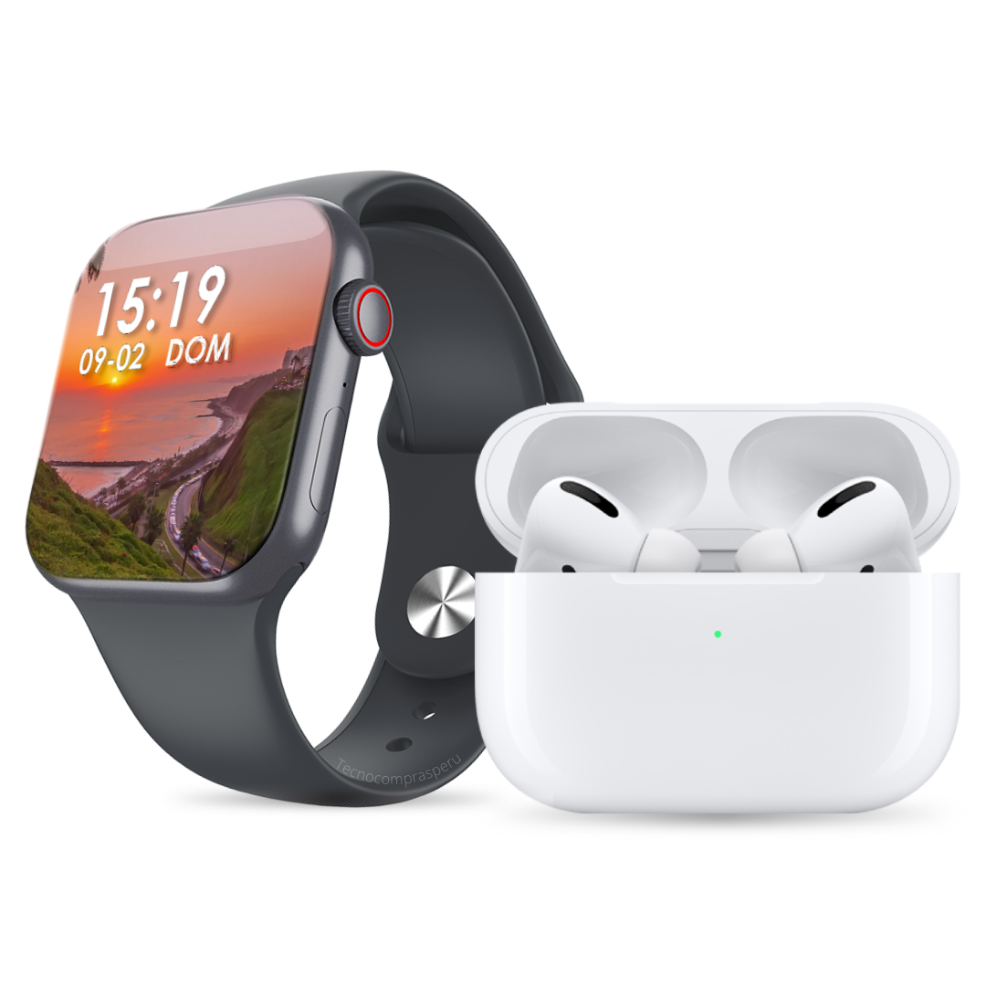 ¡OFERTA! Smartwatch 9 Premium + Pods Pro 2ND ultimate