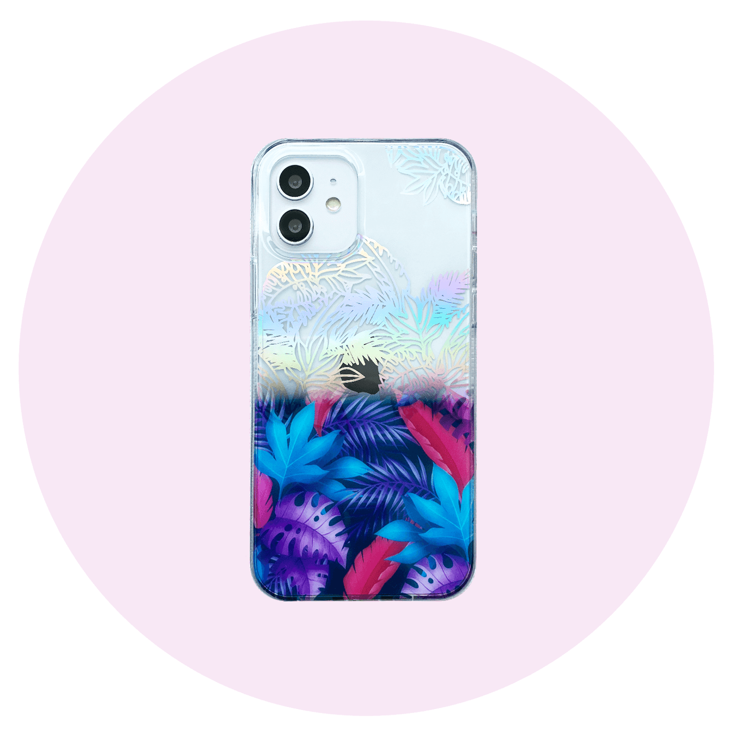 Case Tropical morado / iPhone