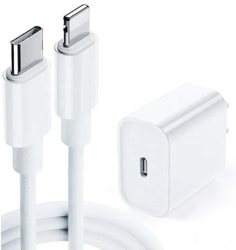 Pack de Carga Rápida 20W tipo lightning