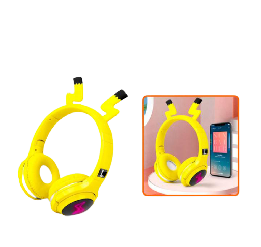 Audífonos Bluetooth De Pikachu