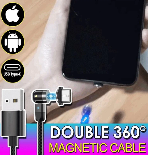 Cargador Magnético 3 en 1 - Carga Rápida 360°