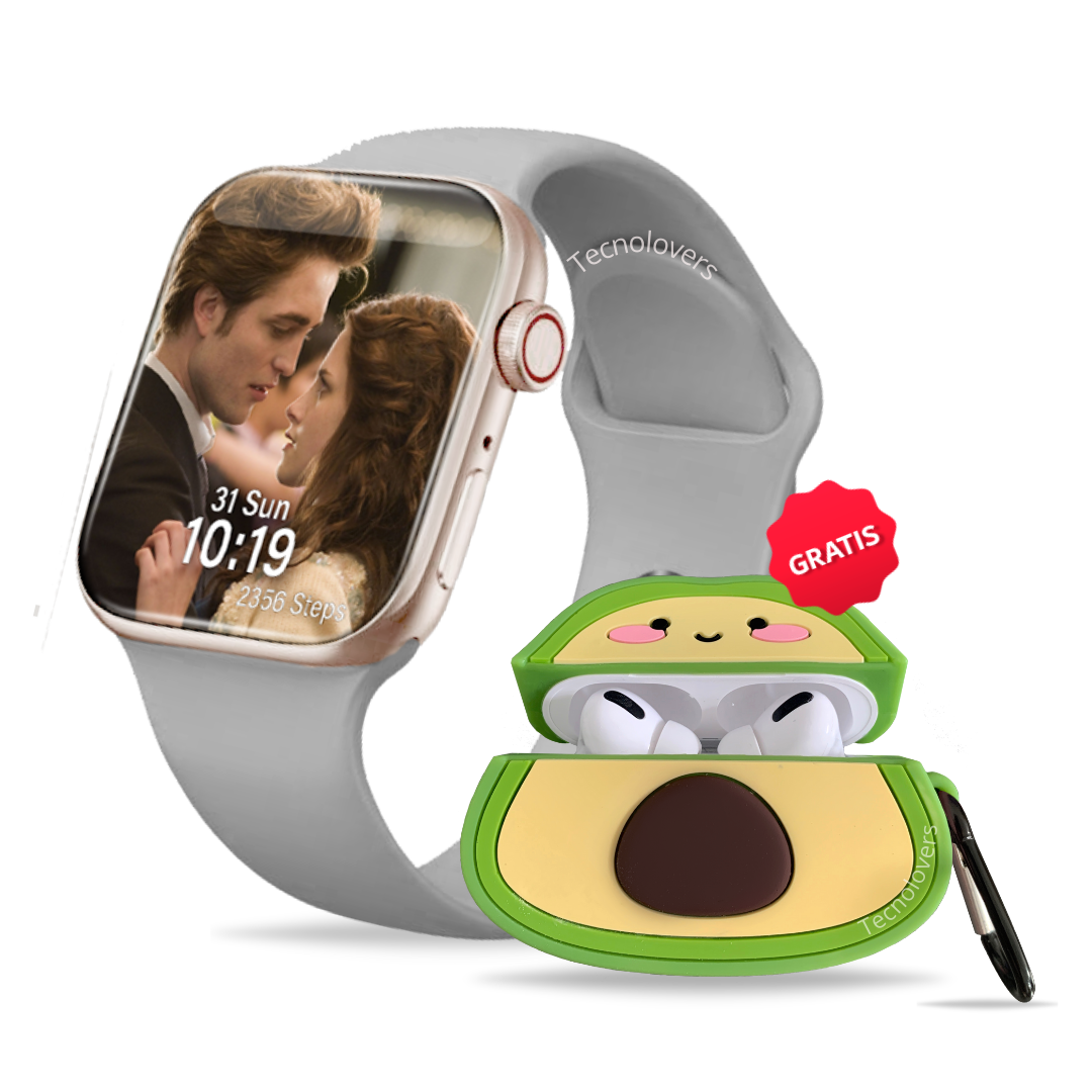 ¡Oferta! Smartwatch 9 Premium + AirPods Pro + Funda Animada
