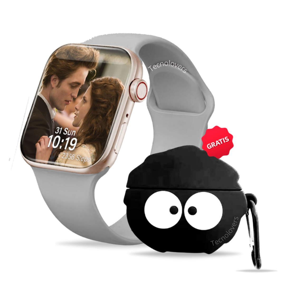 ¡Oferta! Smartwatch 9 Premium + AirPods Pro + Funda Animada