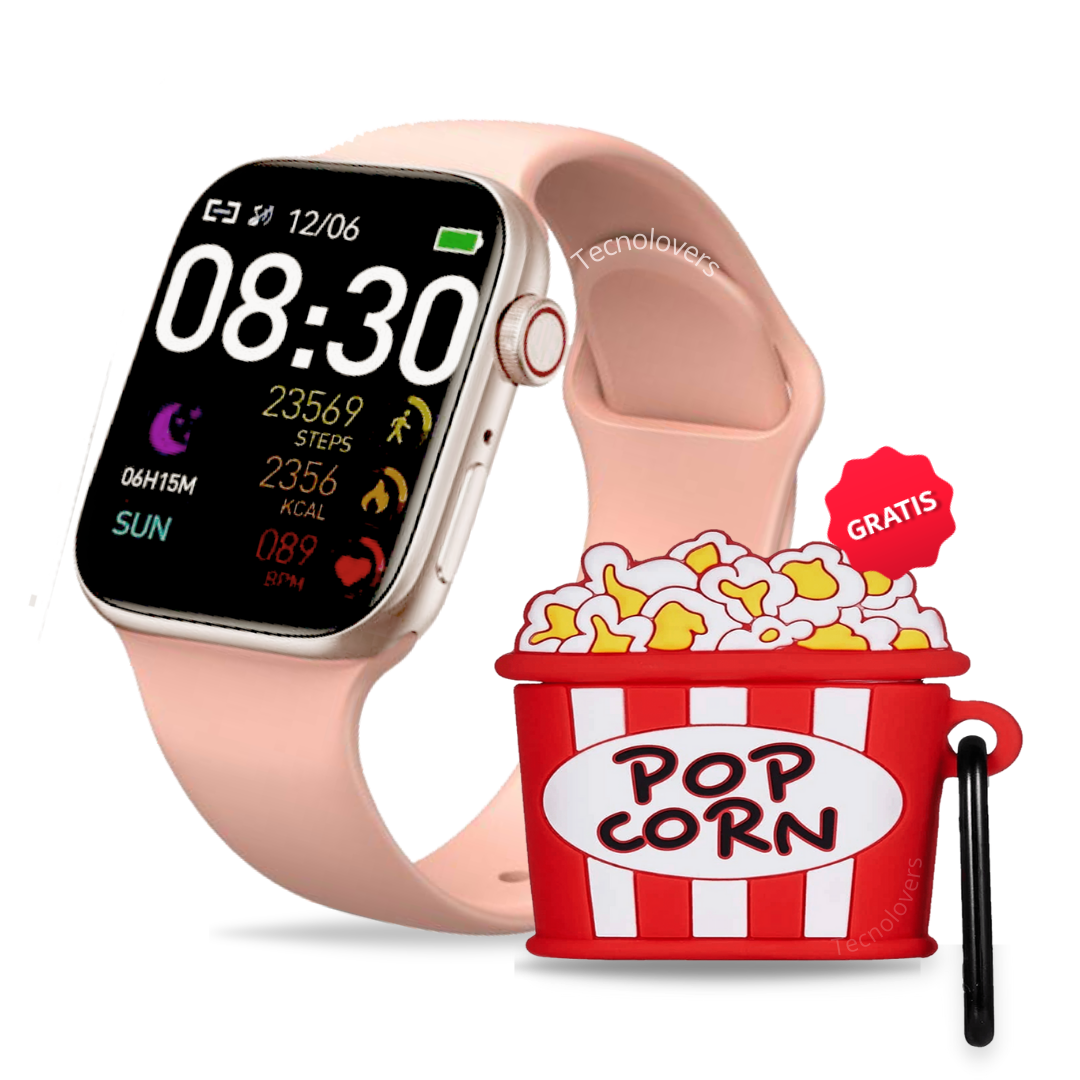 ¡Oferta! Smartwatch 9 Premium + AirPods Pro + Funda Animada